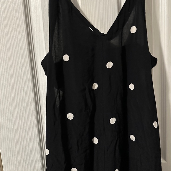 Free People Size Small Polka Dot Pant Romper - Picture 7 of 8